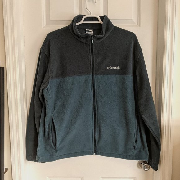 Columbia Other - Spring - Columbia Mid-Weight Green-Teal Warm Mens Fleece XXL 2XL